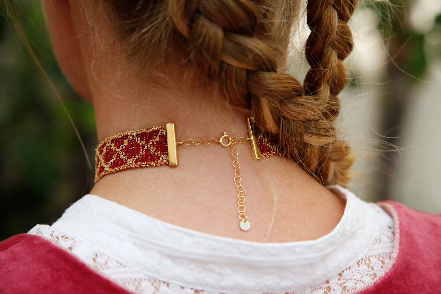 Halskette "Himbeere" - Gold