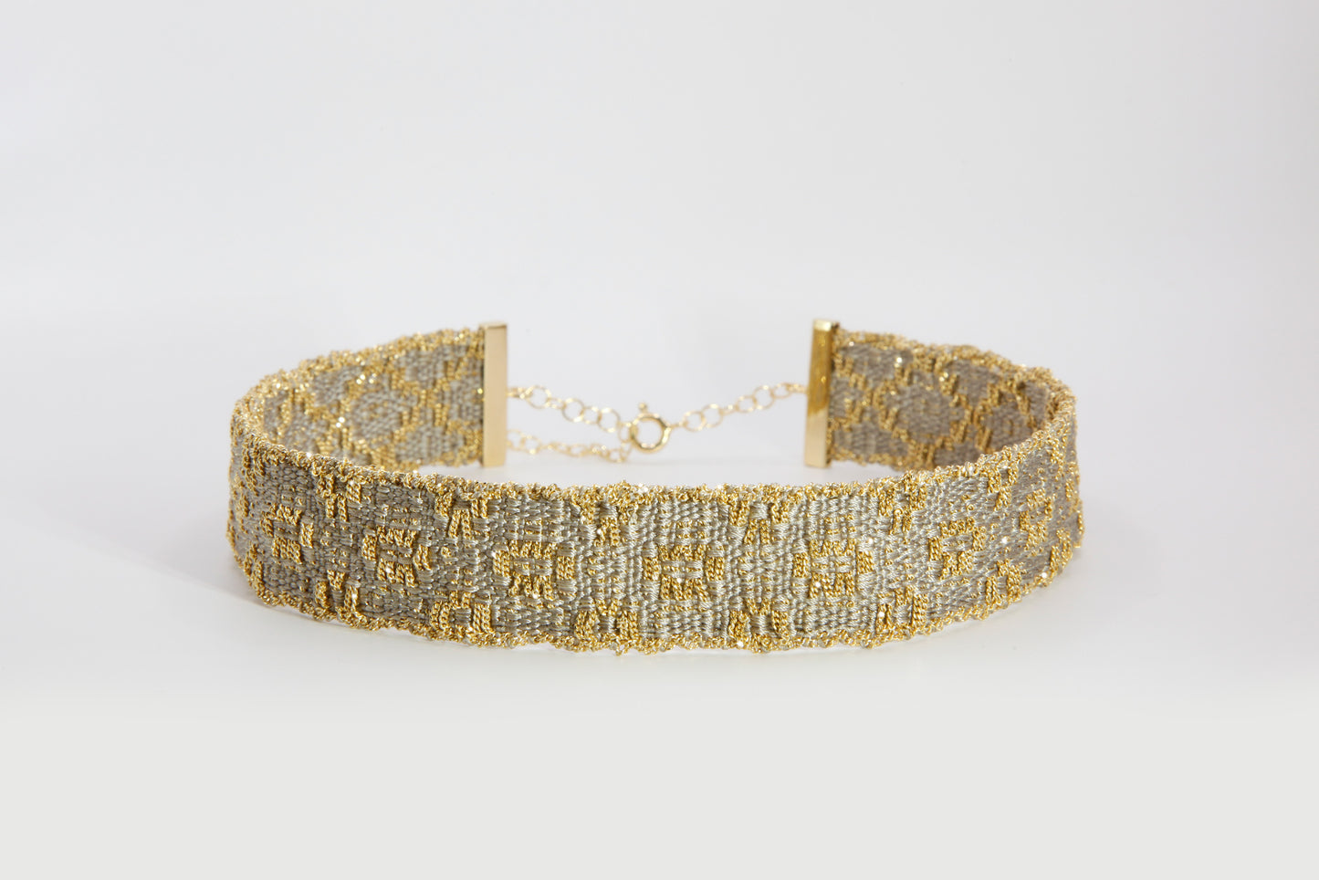 Halskette "Kiesel" - Gold