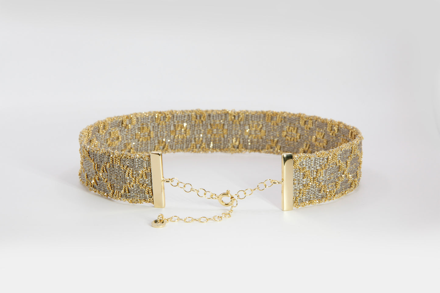 Halskette "Kiesel" - Gold