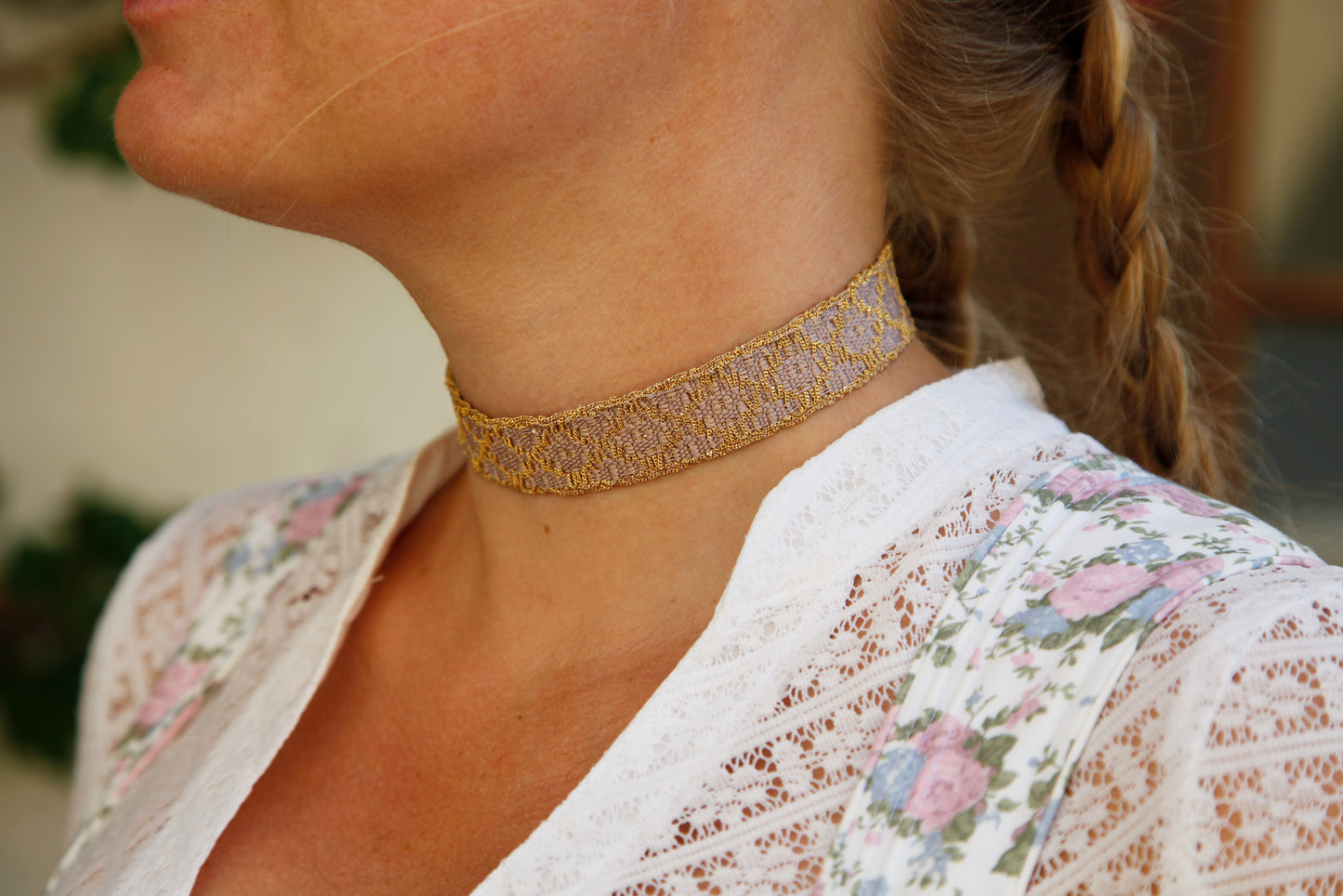 Halskette "Rose" - Gold
