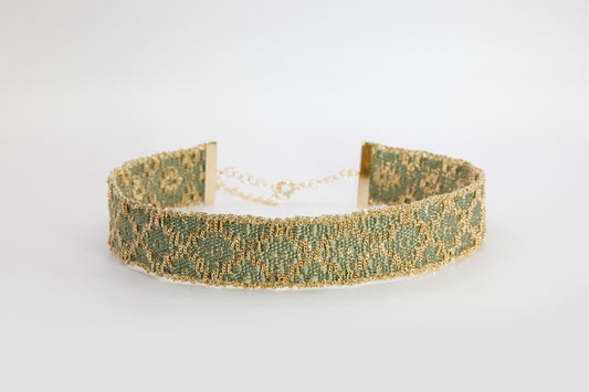 Halskette "Salbei" - Gold